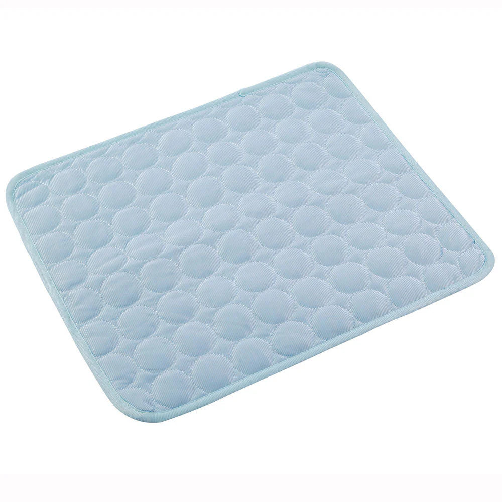 Keep Your Pets Cool This Summer with Our Ice Silk Cooling Nest Pad!