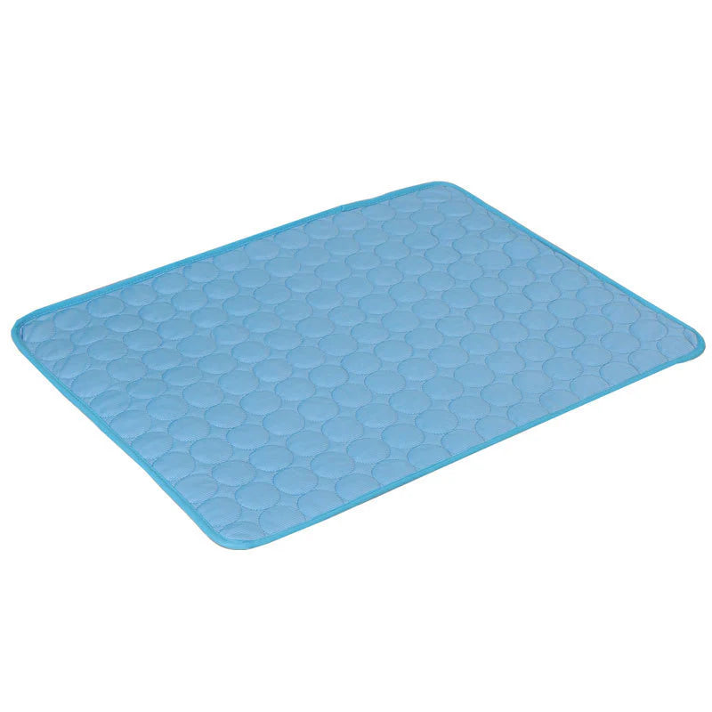 Keep Your Pets Cool This Summer with Our Ice Silk Cooling Nest Pad!