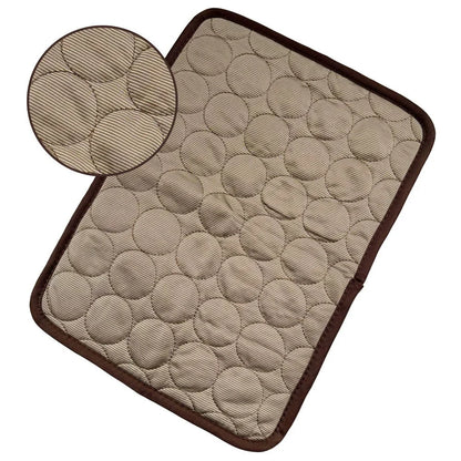 Keep Your Pets Cool This Summer with Our Ice Silk Cooling Nest Pad!